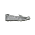 thumbnail image 2 of Anne Klein Womens ONIT Leather Flat Slip-On Sneakers, 2 of 3