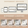 thumbnail image 7 of 124" Cloud Sectional Sofa with Wireless Charging and Storage Console, Modern L-shaped Cloud Couch with Pull-Out Drawer and Movable Ottoman, 4-Seat Chenille Sleeper Sofa for Living Room, Beige, 7 of 7