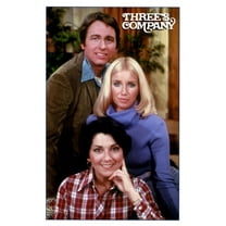 Threes Company Poster 12x16 Print on Metal Sign 12in x 16in Multi-Color Square Adults Best Posters