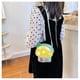 thumbnail image 3 of Children's cute wallet Little girl Creative sponge Zipper Crossbody, 3 of 3