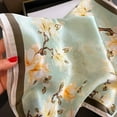 thumbnail image 4 of CAILDANL 100% Mulberry Silk Scarfs Small Square Scarf 21" x 21" Neck Scarf Breathable Lightweight for Women Gift Packed, 4 of 7