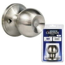 Constructor Chronos Dummy Decorative Door Knob Handle Stainless Steel Finish