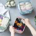 thumbnail image 2 of Nvzi 1PC Stationery Handicraft Storage Basket Linen Desk Storage Box 14, 2 of 5