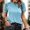 Light Blue, variant on Graphic Tees for Women T-Shirts Women’s 2024 Tops with Lace Short Sleeve Casual Blouses for Summer Outfits Pink L