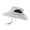 Grey, variant on Bucket Hats for Women Fashion Men Mountaineering Fishing Solid Color Hood Rope Outdoor Shade Foldable Casual Breathable Bucket Hat