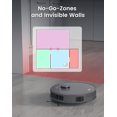 thumbnail image 4 of LEFANT Robot Aspirador dToF Navegación, Mapeo Multinivel, Robot Aspirador y Fregasuelos con mapeo, 4000Pa, 200 Min, Zona Prohibida, Control WiFi/App/Alexa - Ideal para el Hogar Inteligente,, 4 of 7