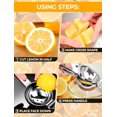 thumbnail image 4 of EcoNesxp Stainless steel lemon juicer Lime Squ, 4 of 5