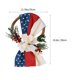 thumbnail image 3 of Día de la Independencia Americana Decoración de la corona de flores Decoración de la pared Coronada de colgantes Adorna, 3 of 5