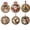 SET OF 6!, variant on Acrylic Christmas Ornaments DIY Pearl Art Kits for Adults, Snowman Hanging Diamond Art Christmas Ornaments Set with Pearls, Special-Shaped Gems & Velvet Ribbon, Christmas Decor Craft