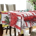 thumbnail image 5 of Yayeee Tablecloths 60" x 120" Rectangle Wrinkle Resistant Party Table Cover, Red Lobster, 5 of 8