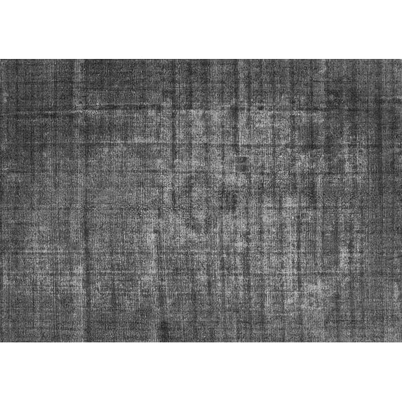 Ahgly Company Indoor Rectangle Oriental Gray Industrial Area Rugs, 7' x 10'