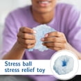 thumbnail image 4 of Sand Filled Grape Stress Ball Squishy Fidget Toy Portable Stress Reducer Perfect for Party & Employee Gifting (morado), 4 of 5