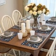 thumbnail image 6 of Placemats Set Of 4 / 6, Baseball Football Placemats For Dining Table Indoor/Outdoors Heat Resistant Washable Placemats 18" X 12", 6 of 8