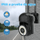 thumbnail image 4 of 2pcs Cámara De Seguridad Exterior Wifi Foco Hd Visión Alarma Malubero, Color Negro, 4 of 5