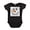 Black, variant on CafePress - Snowman Face Body Suit - Cute Infant Bodysuit Baby Romper - Size Newborn - 24 Months