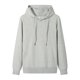 thumbnail image 1 of Sudadera bordada personalizada Qarigey gris con capucha, 1 of 6
