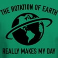 thumbnail image 3 of CafePress - The Rotation Of The Earth Dark T Shirt - Men's Classic Graphic Cotton T-Shirt, 3 of 4