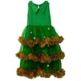 thumbnail image 5 of Christmas Tree Dress Women, Christmas For Women, Xmas Tree Dress, Set for Women Christmas Outfit Dress Hat Bag Frame Socks Sequins Green L, 5 of 9