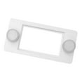 thumbnail image 1 of Soporte para termómetro e higrómetro de terrario para reptiles, para recintos de anfibios, accesorio compacto y resistente de 3 x 0,2 pulgadas. Blanco, 1 of 8