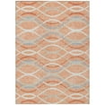 thumbnail image 2 of Addison Rugs Chantille Indoor/Outdoor Transitional Waves Peach Washable Rectangle Rug, 3' x 5', 2 of 6