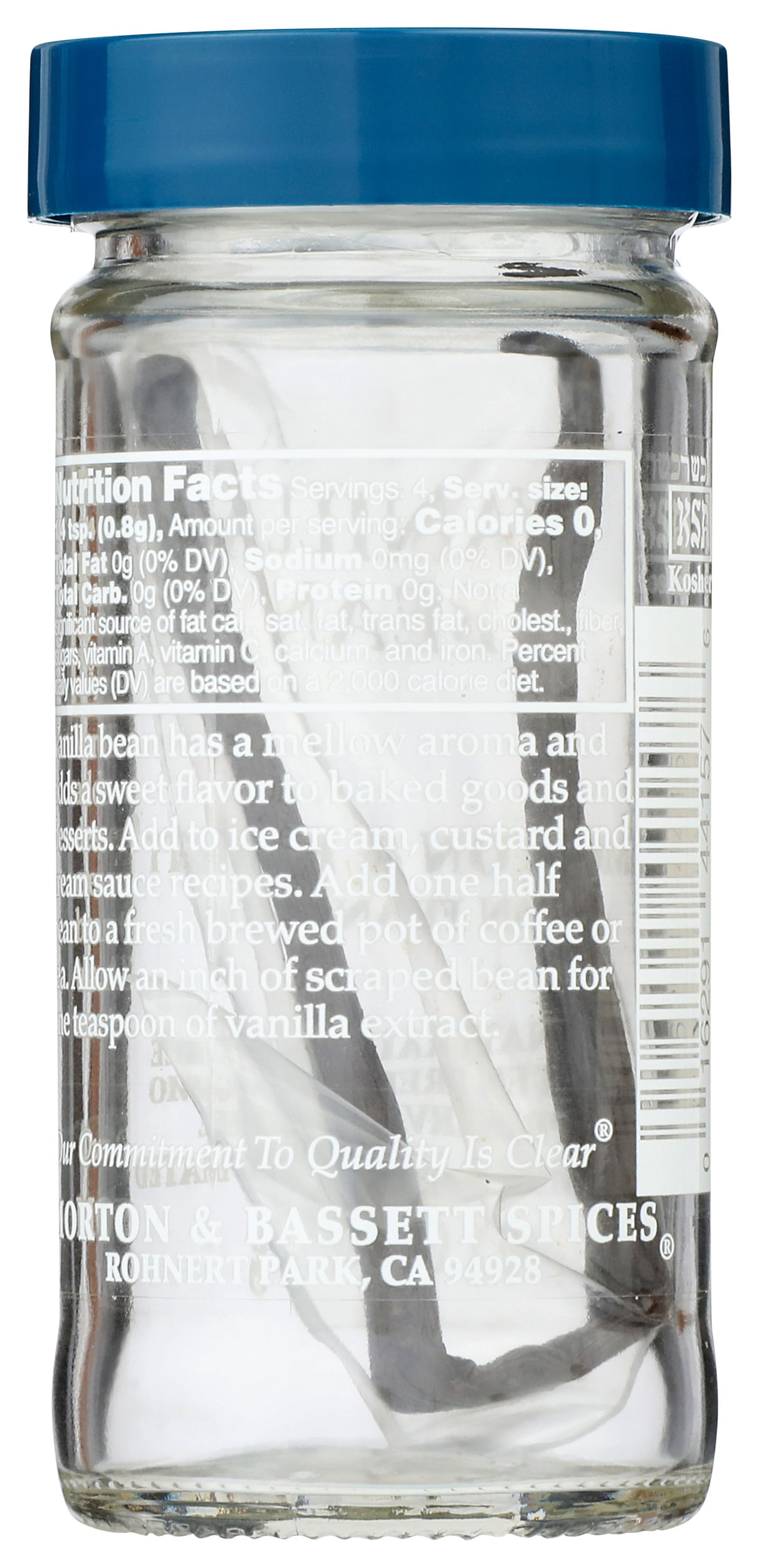 Pack of 3, Morton & Bassett Vanilla Bean, 0.1 oz