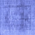 thumbnail image 1 of Ahgly Company Machine Washable Indoor Square Persian Blue Traditional Area Rugs, 3' Square, 1 of 4
