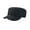 Black, variant on Atlantis Chino Cotton Urban Military Cap (Pack of 2)