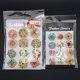 thumbnail image 2 of 24 Uds. Broches de flores, alfileres de ramillete de diamantes de imitación para boda nupcial Diy, 2 of 5