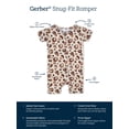 thumbnail image 6 of Gerber Unisex Baby Buttery Soft Short Sleeve Romper with Viscose Made from Eucalyptus, Sizes 0/3M-18M, 6 of 9