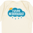 thumbnail image 4 of Inktastic Future Meteorologist Boys or Girls Long Sleeve Baby Bodysuit, 4 of 5