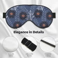 thumbnail image 4 of Naloa Sunflowers Print Sleep Mask for Sleeper, Light Blocking Sleeping Eye Mask for Women Men, Eye Shade with Adjustable Strap for Travel, Nap,Meditation, 4 of 7