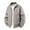 Gray, variant on Men's Faux Leather Jacket Collar Zip Up Motorcycle PU Jackets Lightweight Outerwear Biker Vintage Coat Bomber Jacket (Black,Large)