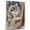 Alaskan Malamute, variant on Kuvasz Dog Playing Harp Wall Stretched Canvas Size 8x12 – Kuvasz Canvas Art for Dog Lovers, Harp Canvas Wall Decor