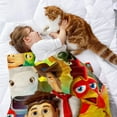 thumbnail image 2 of La Granja de Zenón anti-pilling, suave, ligera, esponjosa y acogedora de lujo para hogar y cocina – Perfecta para niños y adultos,130X150cm, 2 of 6