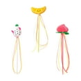 thumbnail image 2 of Shisuyan 3pcs Kitten Teaser Wand Plush Assorted Color for Pet Interaction Indoor Playtime, 2 of 8