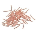 thumbnail image 6 of EHJRE 50pcs Bend Tube Beads Loose Spacer Beads Copper Jewelry Findings 20x2mm Rose Rose Gold, 6 of 9
