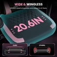 thumbnail image 6 of JONPONY Big and Tall 500LBS Ergonomic Gaming Chair, Gamer Chair PU Leather with Footrest and Lumbar Support, High Back Office Chair Support 8 Hours Long Sitting, Computer Chair,2D Armrests，Pink, 6 of 9