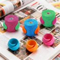 thumbnail image 1 of 25 Pcs Thread Spool Savers Huggers, Flexible Silicone Thread Spool Holders for Sewing Machine Embroidery Threads Organizers, Prevent Tails from Unwinding, Home and Craft, 1 of 2