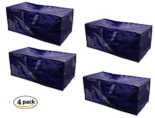 Lovely Care 4 Pack Heavy Duty Extra Large Moving Bags (X-Large-Set of 4,  Blue) – Lovely Care