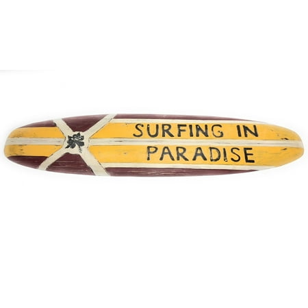 Paradise Surf Sign - Surfing In Paradise Rustic Surf Sign 40