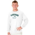 thumbnail image 5 of Gardeners Green Thumb Cute Gardening Long Sleeve TShirt Men Women Brisco Brands S, 5 of 6