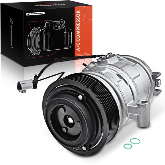A-Premium AC Compressor with Clutch Compatible with Toyota Sequoia 2008-2009 V8 4.7L Sport Utility