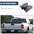 thumbnail image 4 of KAKOWELY bed rail covers 2pcs Bed Rail Stake Pocket Covers Flag Design Dust And Rain Protection Fits Models Truck Bed Accessories Compatible With Silverado And Sierra 2019-2020 Trucks, 4 of 5