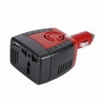 thumbnail image 3 of 150/75W Car Power Inverter DC 12V To AC 220V/110V With USB Ports 2.1/1.5A LED Light, 3 of 5