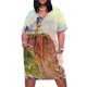 thumbnail image 2 of Vestido holgado con bolsillos para mujer, estilo faro de Split Rock, Minnesota, EE. UU., vestidos de fiesta elegantes para boda., 2 of 7