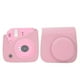 thumbnail image 4 of PU Leather Portable Single Shoulder Camera Case Protective Pouch Cover Bag for Fujifilm Instax mini8/8+/9(Light Pink ), 4 of 4