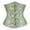 04-Mint Green, variant on Corset for Womens Halloween Costumes: Renaissance Costume Women Shapewear 01-Black XS
