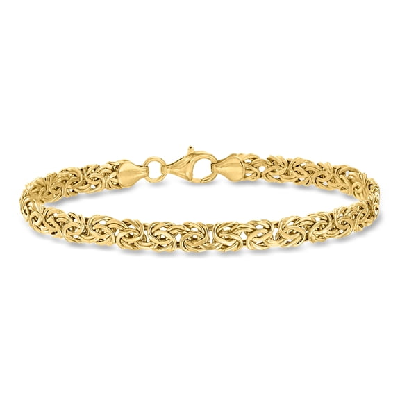 Ross-Simons 10kt Yellow Gold Byzantine Bracelet, Women's, Adult
