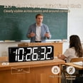 thumbnail image 6 of VOCOO Large LED Digital Timer Clock with Remote, RGB Color Changing, Countdown/Count Up Timer, Magnetic Mount, 6 of 9
