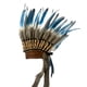 thumbnail image 5 of Sombrero de jefe indio, tocado de plumas artificiales, diadema para disfraz, diadema para hombres y mujeres, tocado para disfraz de Halloween, 5 of 9